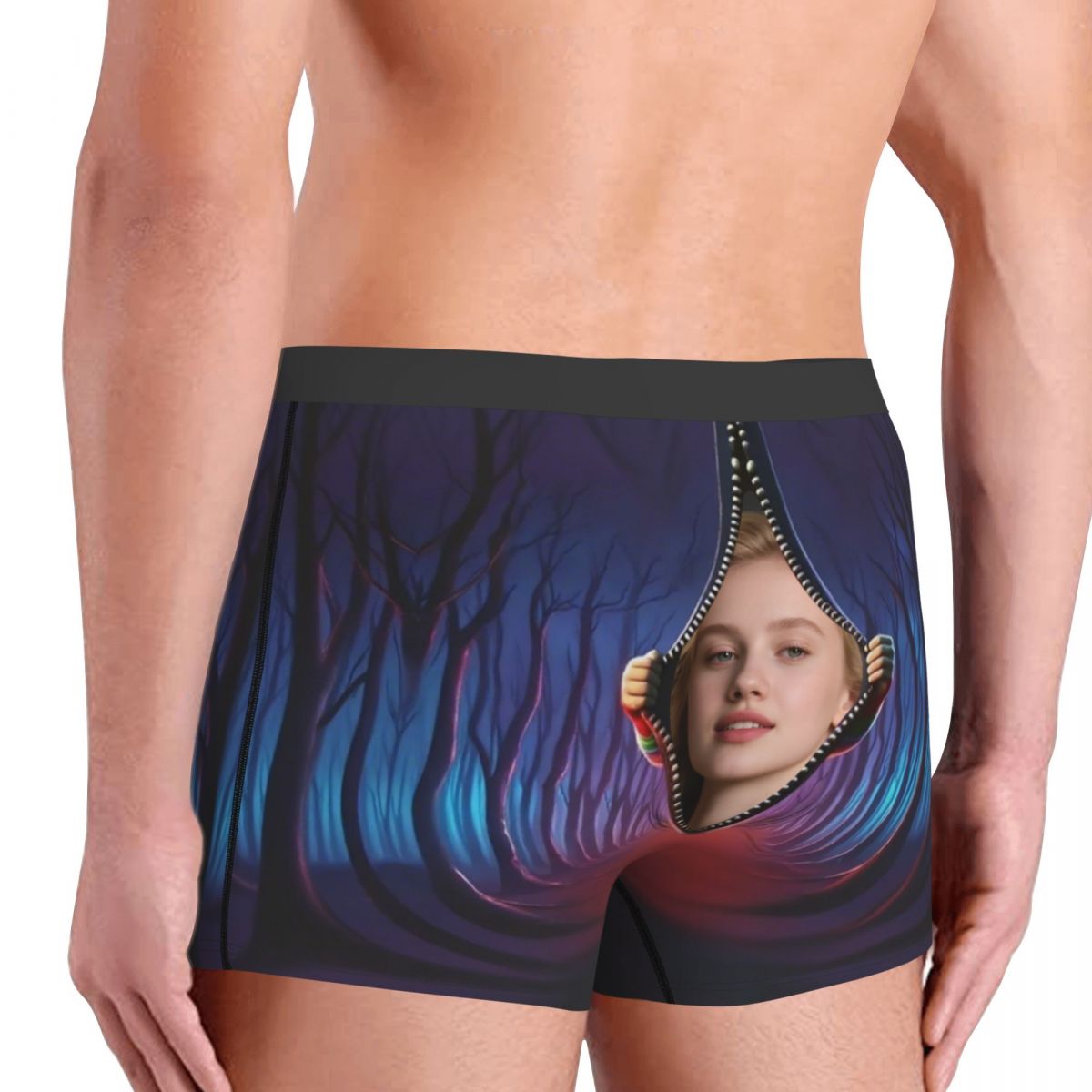 Celana Pendek Boxer Foto Wajah - Boxer Shorts Modal ulasan dan harga
